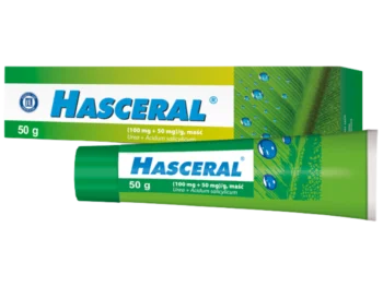 Zdjęcie produktu Hasceral, maść, 100 mg + 50 mg/g