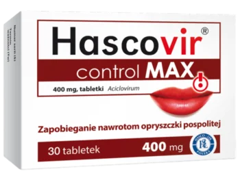 Zdjęcie produktu Hascovir control MAX, tabletki, 400 mg