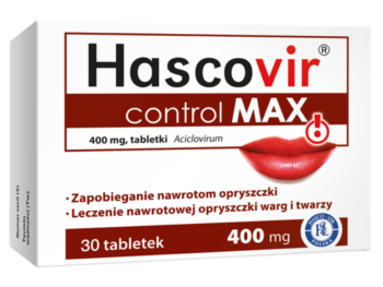 Hascovir control MAX, tabletki, 400 mg