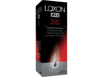 Zdjęcie produktu Loxon Max, płyn na skórę, 50 mg/ml