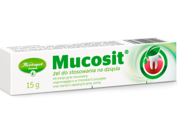 Zdjęcie przedstawia lek bez recepty Mucosit.