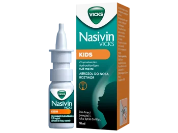 Zdjęcie produktu Nasivin Kids, aerozol do nosa, 0,25 mg/ml