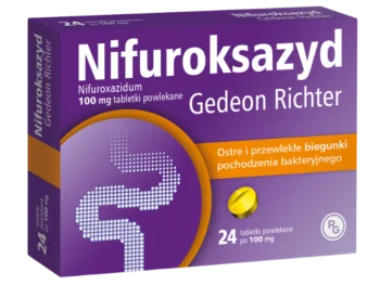 Zdjęcie produktu Nifuroksazyd Richter, tabletki