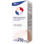 Oktaseptal, aerozol na skórę, 0,1 g + 2 g/100 g