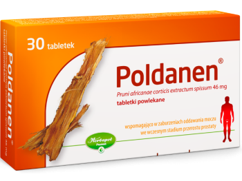 Zdjęcie przedstawia lek bez recepty Poldanen.
