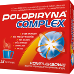 Polopiryna Complex, saszetki, 500 mg + 15,58 mg + 2 mg