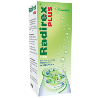 Radirex Plus, syrop, 12,7 mg/15 ml