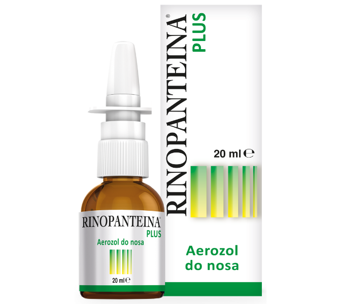 Zdjęcie przedstawia wyrób medyczny Rinopanteina plus.