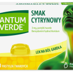 Tantum Verde, smak cytrynowy, pastylki twarde, 3 mg
