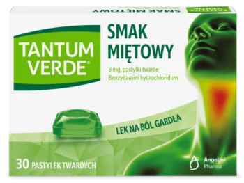 Zdjęcie produktu Tantum Verde, smak miętowy, pastylki do ssania, 3 mg
