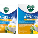 VICKS ANTIGRIP COMPLEX, smak cytrynowy, saszetki, 500 mg + 200 mg + 10 mg
