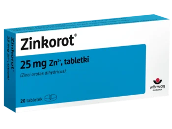 Zdjęcie produktu Zinkorot, tabletki, 25 mg