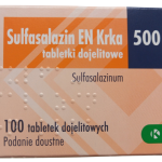 Sulfasalazin Krka, tabletki powlekane, 500 mg