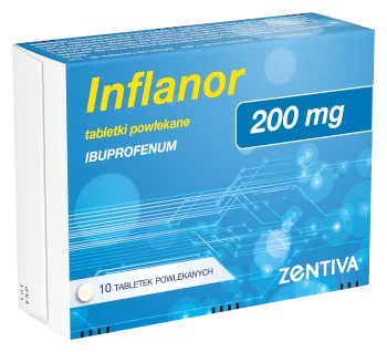 Zdjęcie produktu Inflanor, tabletki, 200 mg