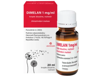 Zdjęcie produktu Dimelan, krople doustne, 1 mg/ml