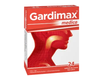 Zdjęcie produktu Gardimax Medica, tabletki do ssania, 5 mg + 1 mg
