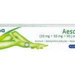 Aescin, żel, 20 mg + 50 mg + 50 j.m./g