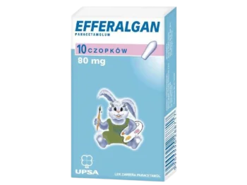 Zdjęcie produktu Efferalgan, czopki, 80 mg
