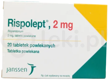 Zdjęcie produktu Rispolept, tabletki powlekane, 2 mg