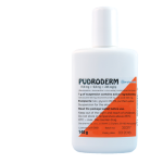 Pudroderm, zawiesina, 9,8 mg + 9,8 mg + 245 mg/g