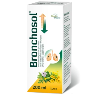 Zdjęcie produktu Bronchosol, syrop, 4360 mg + 19,8 mg/100 ml