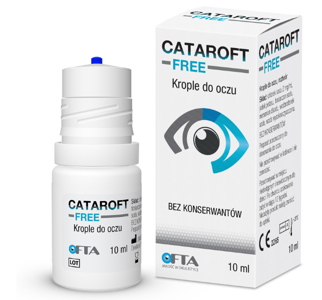 Zdjęcie przedstawia wyrób medyczny Cataroft Free.