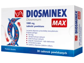 Zdjęcie produktu Diosminex Max, tabletki, 1000 mg