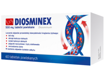 Diosminex, tabletki, 500 mg
