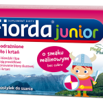 FIORDA JUNIOR pastylki na gardło krtań dla dzieci, pastylki do ssania