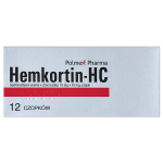 Hemcort-Hc, czopki, 10 mg + 10 mg