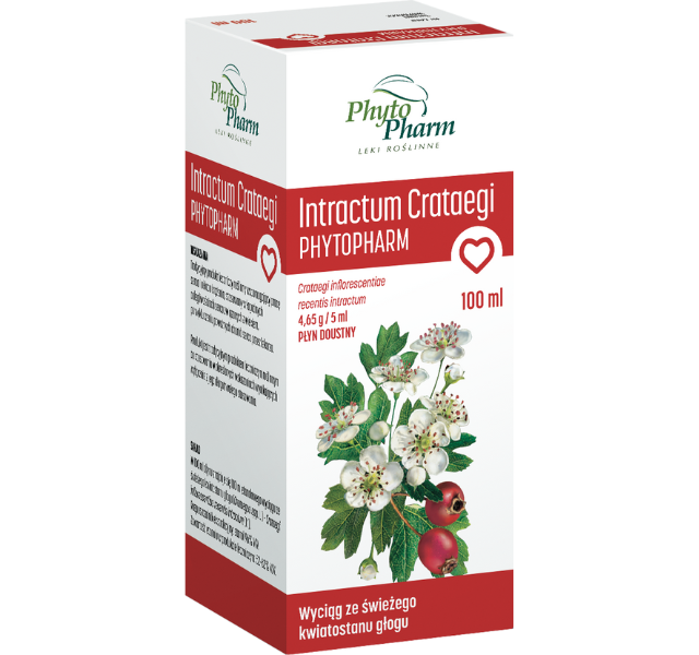 Zdjęcie przedstawia lek bez recepty Intractum Crataegi.