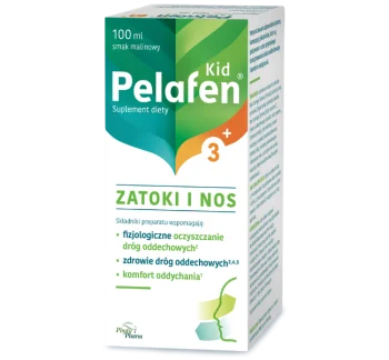 Zdjęcie produktu Pelafen Kid 3+ zatoki i nos, syrop