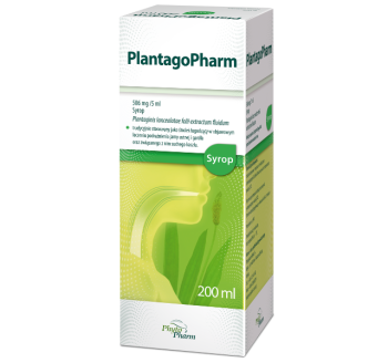 Zdjęcie przedstawia lek bez recepty PlantagoPharm.