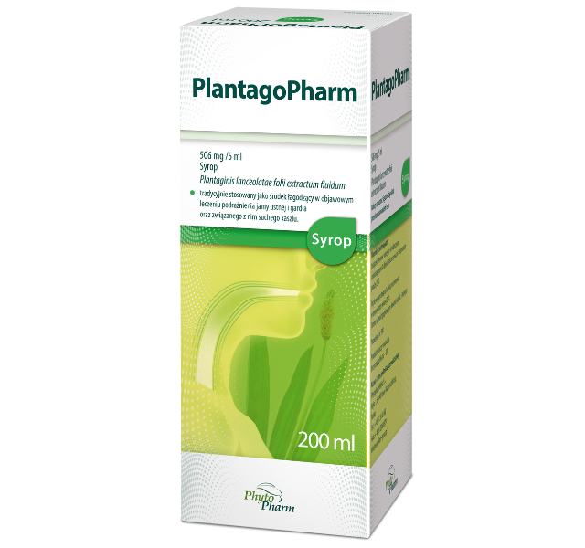 Zdjęcie przedstawia lek bez recepty PlantagoPharm.
