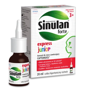 Zdjęcie produktu Sinulan Express Forte JUNIOR, aerozol do nosa