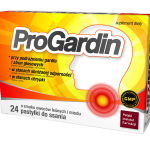 Progardin, pastylki do ssania