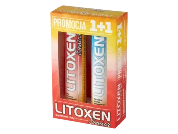 Zdjęcie produktu LITOXEN Litoxen Senior + Litox, tabletki musujące