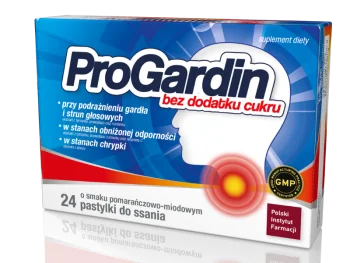 Zdjęcie produktu Progardin bez cukru, pastylki do ssania