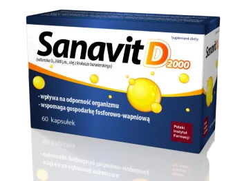 Zdjęcie produktu Sanavit D, kapsułki miękkie, 2000 j.m.
