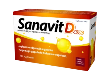 Zdjęcie produktu Sanavit D, kapsułki, 4000 j.m.