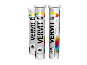 Zdjęcie produktu Vervit Mus, tabletki musujące