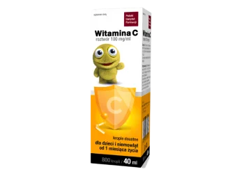 Zdjęcie produktu Witamina C, krople doustne, 100 mg/ml