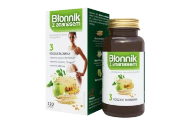 Zdjęcie produktu COLFARM Błonnik z ananasem, tabletki do ssania