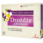 Colfarm Drożdże z bratkiem, tabletki