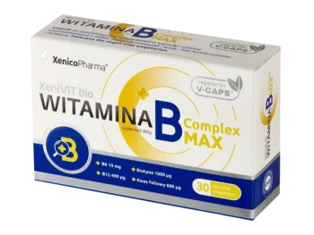 Zdjęcie produktu Witamina B Complex Max metylokobalamina, kapsułki