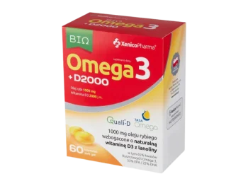 Zdjęcie produktu Bio Omega3 + D2000, kapsułki