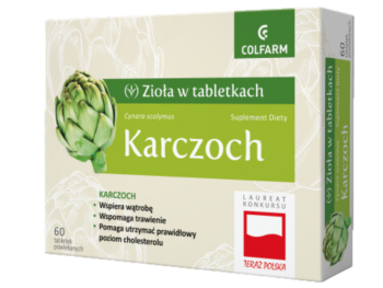 Colfarm Karczoch Zioła, tabletki
