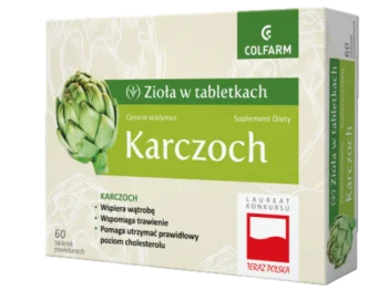 Zdjęcie produktu Colfarm Karczoch Zioła, tabletki