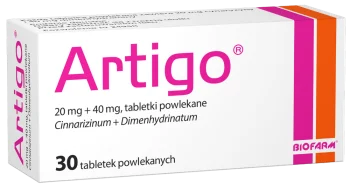 Zdjęcie produktu Artigo, tabletki powlekane, 20 mg+40 mg