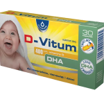 Oleofarm D Vitum D + DHA, kapsułki twist-off, 400 j.m.